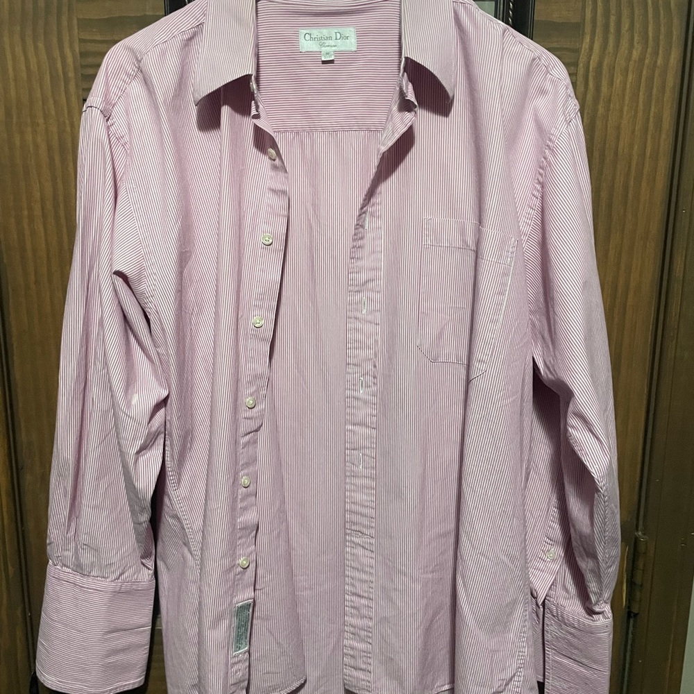 Christian Dior chemise dress shirt size 16